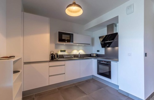 Arc-1800 Apartment | Floor -1, view valley, fitness, sauna, hammam, terrace, parking, tv, ski locker, 72m², Les Arcs