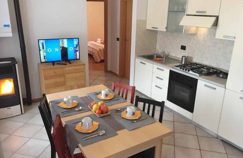 Cavedago Apartment | Holiday apartment with mountain view and TV