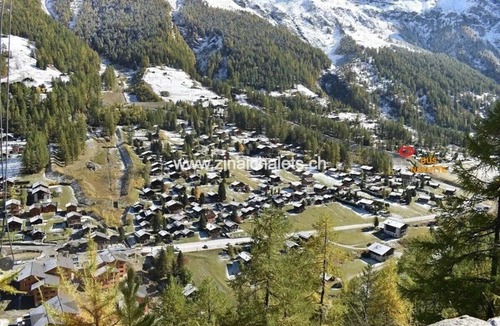 Zinal Ski Chalet | Individual chalet in Zinal - 1 bedroom with a double bed (140x200) - 1 bedroom with 2 beds - 1 bedro