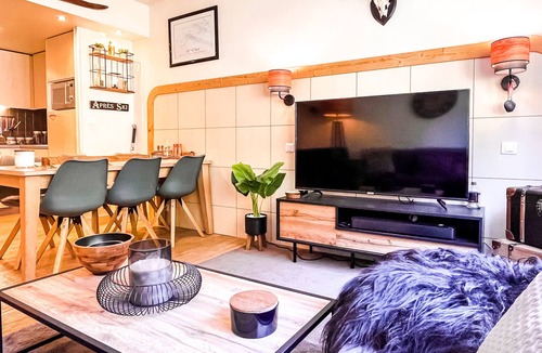 Flaine Apartment | Large 2-Bedroom Renovated Apartment, Centre of Flaine Foret
