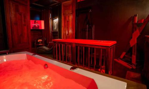 Saint-Etienne Apartment | Le BOUDOIR 2 personnes SPA - Pièce secrète