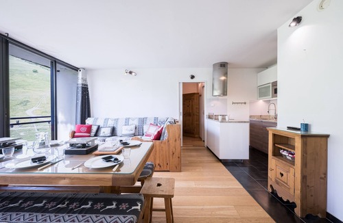 Le Corbier Apartment | Le Chrystal des Neiges - Le Corbier - Vue sur les pistes