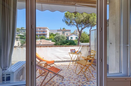 Cimiez Apartment | Lion Apt - Near City Center - Terrace, Nice, France