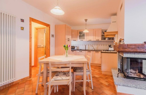 Bleggio Superiore House | Lovely apartment in villa for 10 people with WIFI, TV, terrace and panoramic view