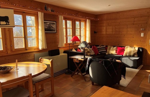 Saint-Luc Ski Chalet | Lovely welcoming, bright and well-maintained cottage with a beautiful view and a small flat south-fa