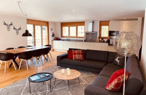 Saas-Fee Apartment | Luxurious Alpine chic apartment