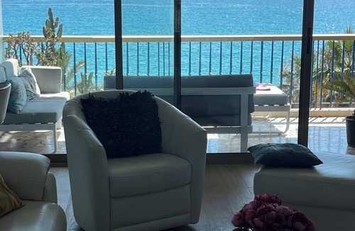 Cros-de-Cagnes Condo | Luxurious waterfront apartment with sea § mountain view near the race course