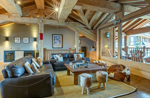 Le Cret Ski Chalet | Luxury Chalet with Spacious Interiors, Fireplace, Sauna, and Mountain Atmosphere