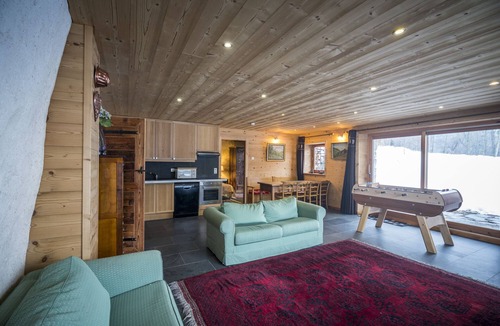 Landry Ski Chalet | Nature Ski Lodge Sterwen 16pers Sauna Weekends Skibus Arc 1600