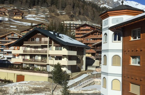 Leukerbad Apartment | Newly renovated apartment with scenic views in Swiss ski/hot bath resort