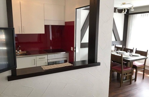 Saas Almagell Apartment | Nice apartment for 6 guests with WIFI, TV and balcony