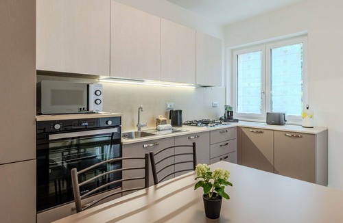 Dro Apartment | Nice apartment for 8 guests with WIFI, A/C, TV and patio