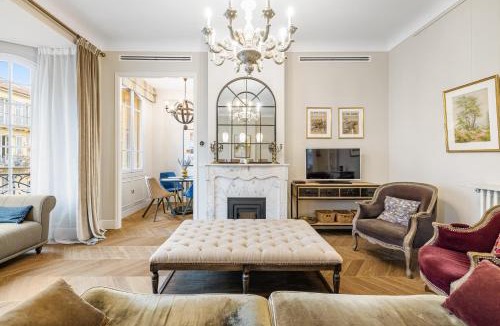 Gambetta Apartment | Nice Renting - AMOUR - Haussmann Luxury Sea Balcony Free Parking