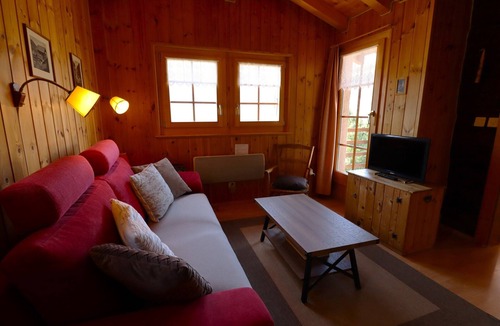 Ayer Ski Chalet | Outside : small, lovely, recently renovated individual chalet on 3 floors, suitable for 4 people, ba