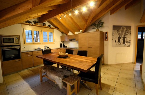 Lauterbrunnen Apartment | Penthouse with spectacular views. Sleeps 8.