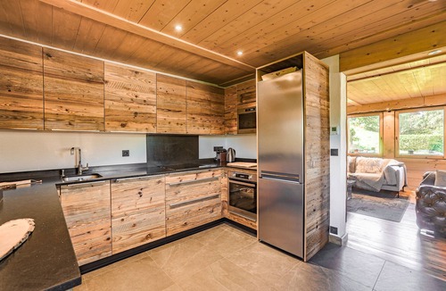 Demi-Quartier Ski Chalet | Prestigious chalet ski in ski off at Megéve