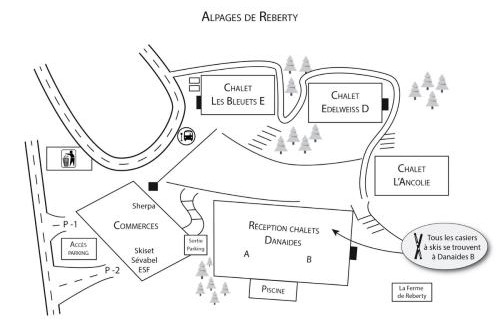 Reberty Apartment | Résidence Alpages De Reberty - Appartement rénové et lumineux· Proche des pistes · Balcon · Piscine MAE-1674