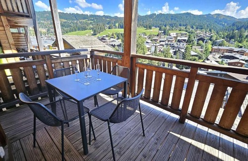 Les Gets Apartment | Résidence Le Kilimandjaro - Proche centre - Vue sur le village et les montagnes MAE-0941