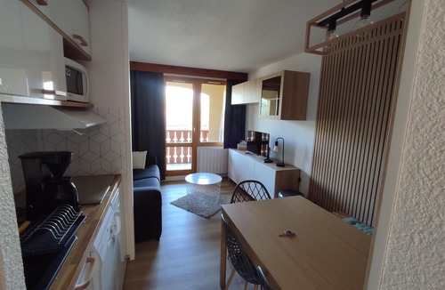 Belle Plagne Apartment | Renovated, fully equipped apartment right at the foot of the slopes!
