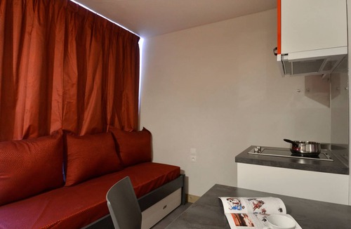Macot-la-Plagne Apartment | Renovated studio in the station center