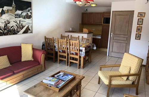 Plan Peisey Apartment | Residence Arollie - 4 rooms for 6 people