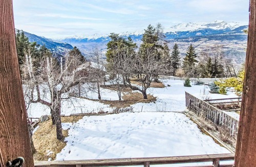 Vercorin House | Stunning private villa for 8 people with WIFI, TV, terrace and panoramic view