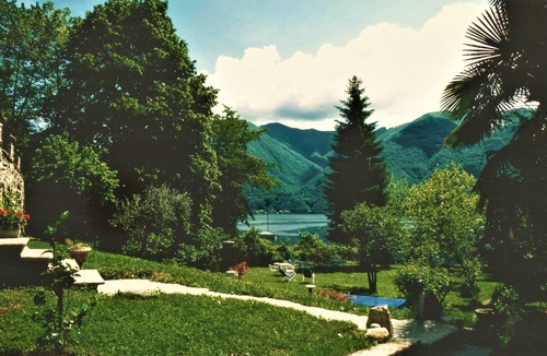 Cressogno Apartment | Stunning view and direct access to Lake Lugano, Private Beach & Park