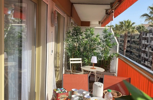 Cros-de-Cagnes Apartment | Superb bright apartment, terraces free secure parking 600m from the sea