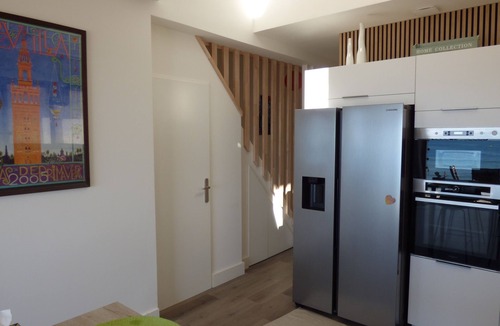 Palavas-les-Flots Apartment | Superb Duplex on the Beach, panoramic view of the Mediterranean, rated 5*, 8 Pers