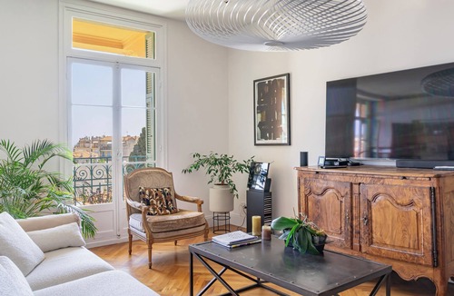 Saint Maurice Apartment | Superb, light-filled 3-room apartment, refined, well-cared-for decoration, beautiful, unobstructed view