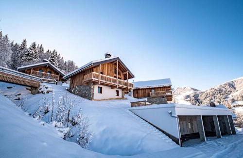 Les Avanchers-Valmorel Ski Chalet | Superbe chalet duplex 3* avec prestations hôtelières, pied de pistes, parking, wifi - FR-1-356-378