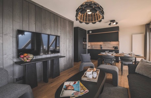 Plan Peisey Apartment | TSV Le Quartz 3p6p - Two Bedroom Apartment, Sleeps 6