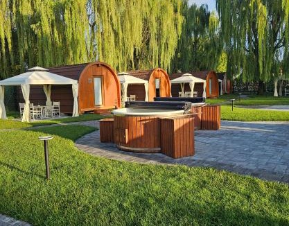 Vicolungo Cabin | Vicolungo Glamour Lodge & SPA - Free SPA Hot Tub e Sauna