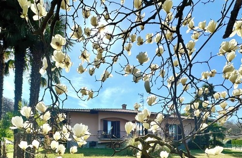 Lavena Ponte Tresa Villa | Villa with garden between lake and Lugano, charm, nature and relaxation