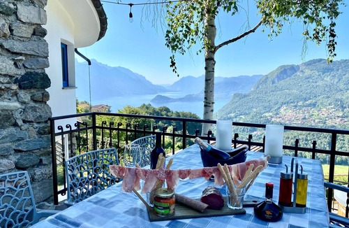 Barna House | Villa with Private Pool and Stunning Lake Como Views near Menaggio