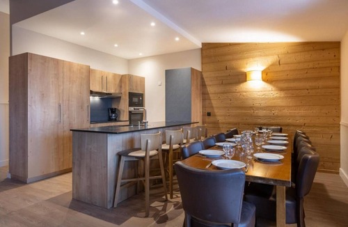 Belle Plagne Apartment | Wifi, 200m from resort center, fitness, swimming pool, sauna, balcony, fireplace or stove, tv