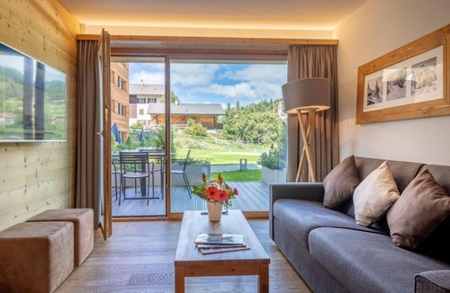Vercorin Apartment | Wifi, 250m from shops, fitness, sauna, hammam, terrace, balcony, tv, ski locker, 35m², Vercorin