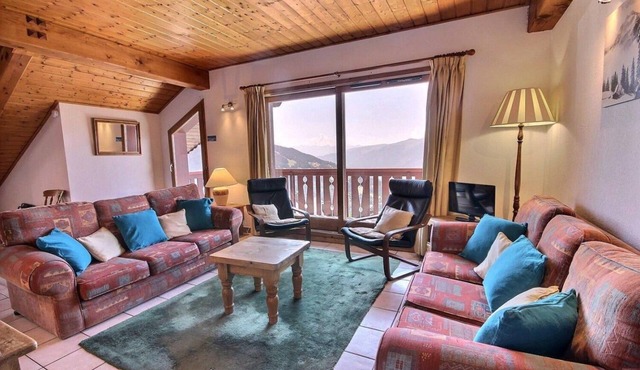 200m from resort center, 3rd floor, tv, 95m², Peisey-Vallandry