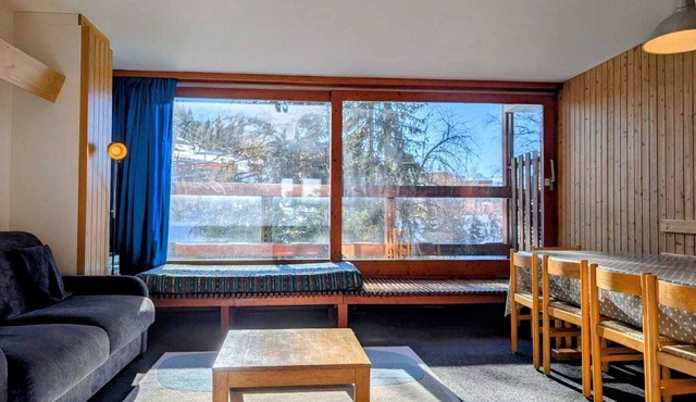 3-room apartment, 8 people, Arc 1600, close to slopes and shops