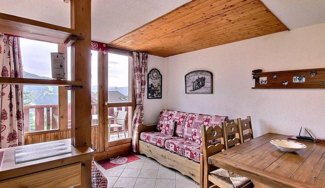 3-room apartment for 7 people in Vallandry, near slopes