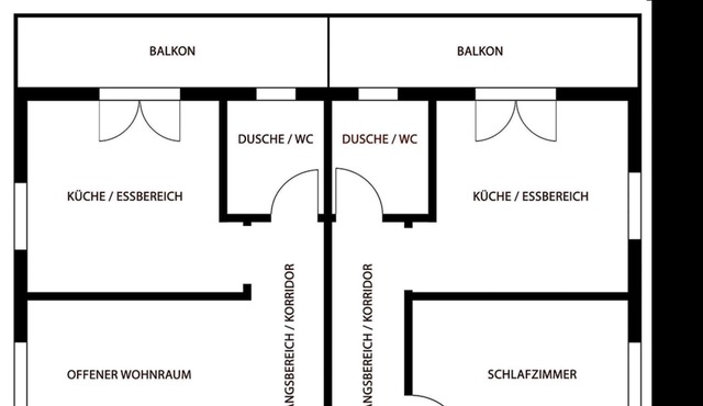 4½ room, double apartment 3*+/Apartment Holiday Comfort [STV/FST classified]