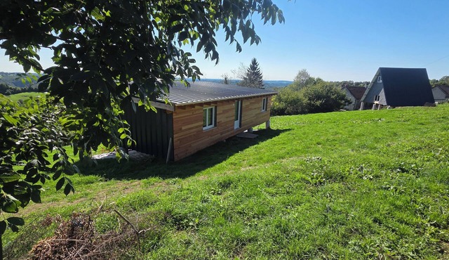 A feast for the eyes Wooden chalet Reduced mobility access