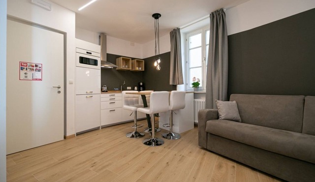 An amazing apartment in the historic city center of Bolzano! Quiet area!