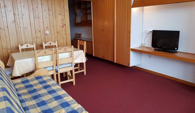 Apartment for 6 in Arc 1600, 50m from slopes, pets allowed