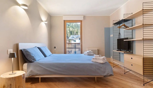 Apartment 'Palazzo Righi - Blu' with Mountain View, Balcony and Wi-Fi