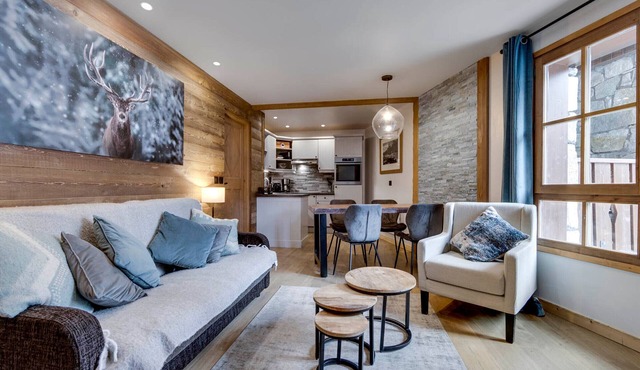 Arc 1950 - Apartment 4 people, ski-in/ski-out, wellness included