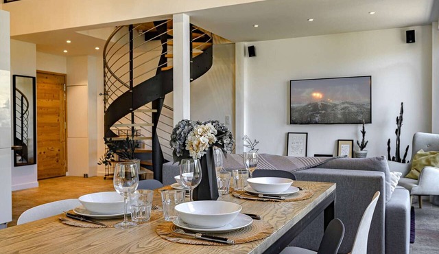Bright loft with parking - 4 guests