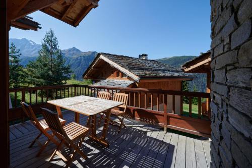 Chalet HERRISSON (6-9 pers) "Le Parchey" Peisey- Vallandry - Domaine Paradiski