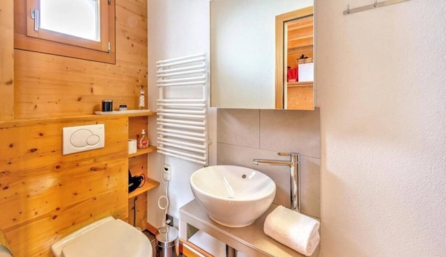 Chalet, sauna, terrace, balcony, fireplace or stove, parking, tv, ski locker, 200m², Thyon