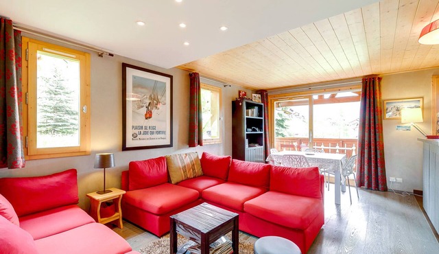 Charming apartment, piste view - 6 guests